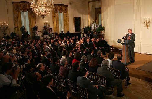 Gaddi Vasquez at White House of Hispanic Heritage Month