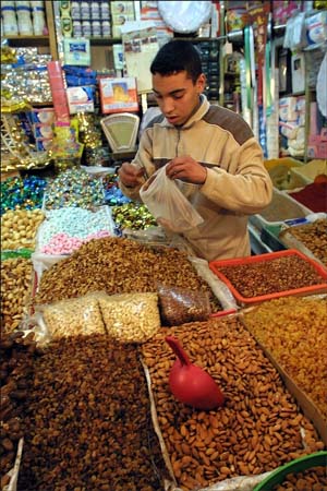 Peace Corps Volunteer Scott McKenzie writes: candy bars and other sweets that are found here in Morocco