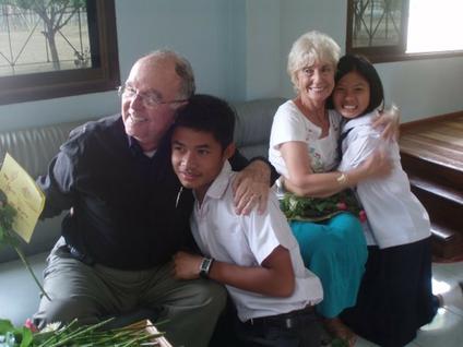 It was not until Don Crosby neared his 70th birthday that he and his wife, Diane, fulfilled their dream of going overseas to lend a helping hand as Peace Corps Volunteers in Thailand