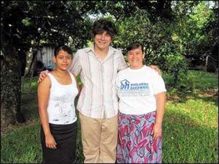Eric Saltzman serves as a Peace Corps Volunteer in Belize