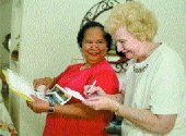 Forty years and half a world away, Farrar Atkinson was reunited recently with the Filipino students she inspired while serving in the Peace Corps in the 1960s