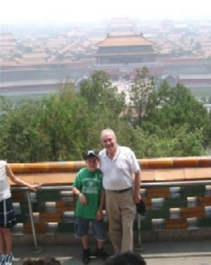 Peace Corps Giant Harris Wofford and two of his grandsons, age twelve, have set forth on a six-week trip around the world and are now in China and Mongolia