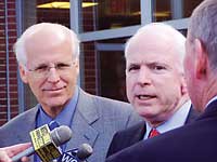 McCain stumps for Shays