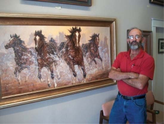 Chile RPCV Charles Ewing opens Fine Arts Gallery on Antonito Main Street