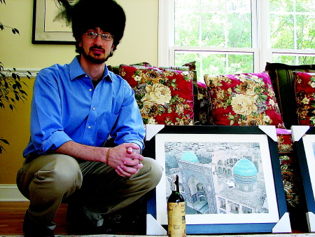 Evacuated from Uzbekistan Brad Dakake completed his service as a Peace Corps volunteer in Moldova