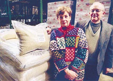 I had taught nutrition in the US and went down to Ecuador with the Peace Corps, thinking I was going to help the Ecuadorians with their nutritional problems, says Marjorie Leventry, who with her husband Bob owns a quinoa import business