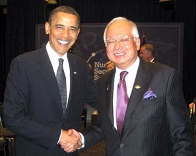Malaysia Prime Minister Datuk Seri Najib Tun Razak wants Peace Corps to return to Malaysia
